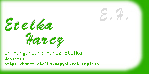 etelka harcz business card